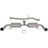 2006-2007 Honda Accord 1.3L Catback uitlaatsysteem 3,5