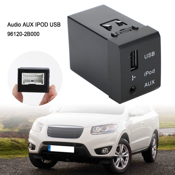 2007-2012 Hyundai Santa Fe Audio Jack Assy AUX IPOD USB 96120-2B000 Generic