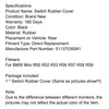 BMW Mini R50 R52 R53 R56 R57 R58 R59 Rear Door Switch Rubber Cover Pad Handle 51137039261 Generic