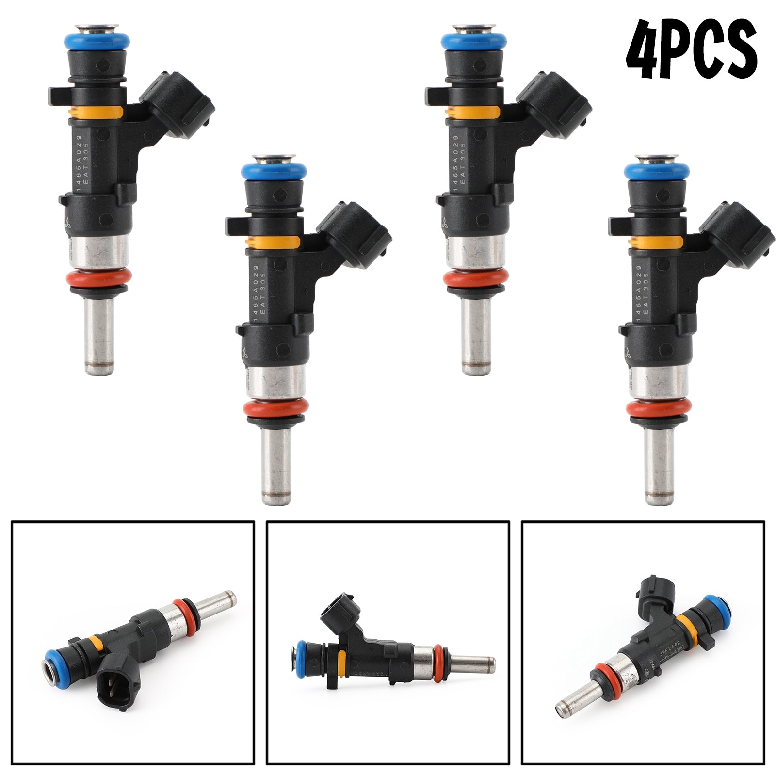 4-teilige Einspritzdüsen 1465A029, passend für Mitsubishi Lancer 2.0L l4 2008–2010