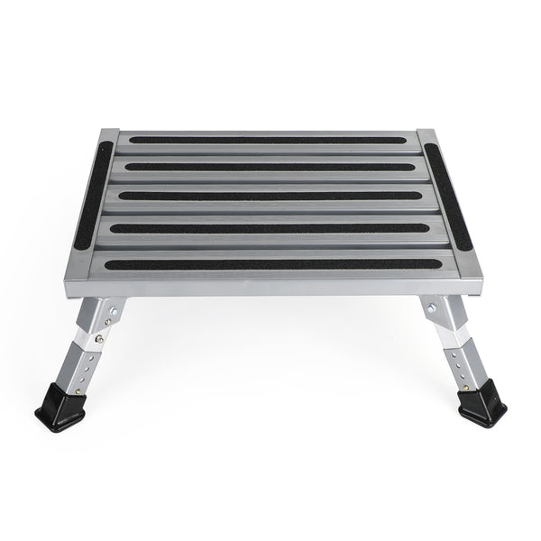 Plate-forme pliante en aluminium, tabouret de camping-car, remorque, échelle de travail, Portable générique