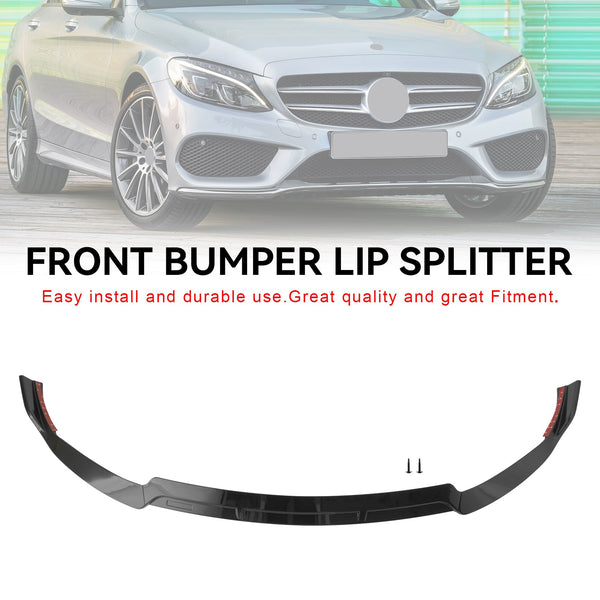 Mercedes Benz C-Klasse 2019-2021W205 C205 Brabus Style Front Splitter Lip Generiek