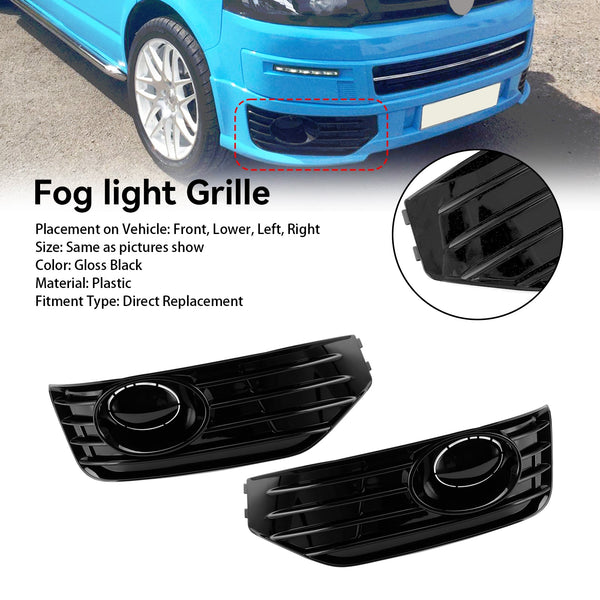 2010-2015 VW Transporter Caravelle T5 T5.1 S-Line mistlamplichtafdekking inzetstuk S-line grill algemeen