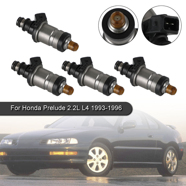 1993-1996 Honda Prelude 2.2L L4 Fuel Injectors 06164-P0F-000  FJ267 842-12113 06164-P0F-000 FJ265 Generic
