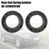 2005-2010 Jeep Grand Cherokee WK/WH 2 aisladores de resorte trasero 52089341AE 52089341AF genérico