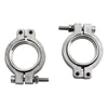 2PC TiAL MV-S 38mm Wastegate V-Band Clamp Set Kit com parafusos, porcas e vedações genérico