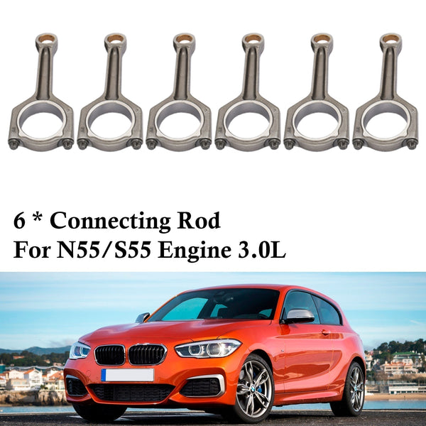 2014-2019 BMW M2/M2C F87 6 個コンロッド 11247586492 11247624615 ジェネリック