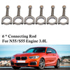 2012-2016 BMW 335i GT F34 6PCS Connecting Rod 11247586492 11247624615 Generic