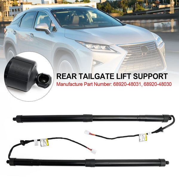 2016-2017 Lexus RX 450h BASE 2 pièces de support de hayon arrière 6892048031 générique