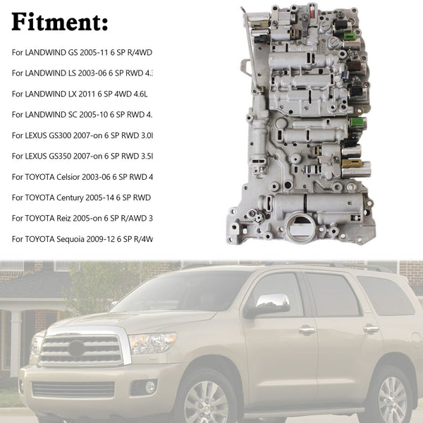 A760 A760E Transmission Valve Body W/9 Solenoids Casting#8870 For Toyota Sequoia Generic