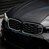 2023-2024 BMW 3 Series G20 G21 G28 Diamond Black Silver Front Kidney Grille Mesh Generic