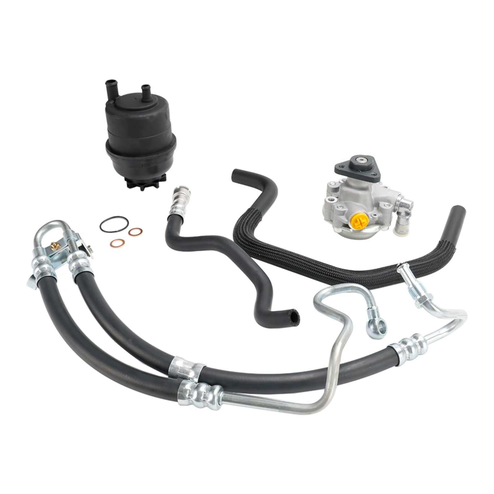 2000-2005 BMW E46 325Ci 325i 330Ci 330i Servostyrningspumpsats 553-58945 32416760036 32416750423