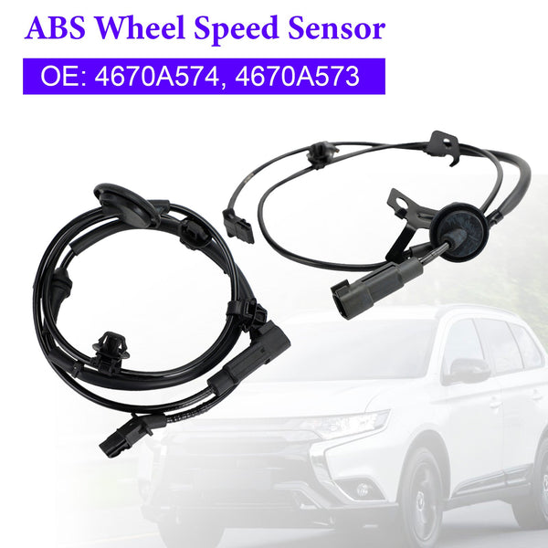 2013-On MITSUBISHI ASX (GA_W _) 2.2 Di-D 2 unidades traseira esquerda e direita ABS sensor de velocidade 4670A574 4670A573 genérico