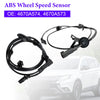 2015-On MITSUBISHI ASX (GA_W_) 1.6 DI-D 2 piezas Sensor de velocidad ABS trasero izquierdo y derecho 4670A574 4670A573 Genérico