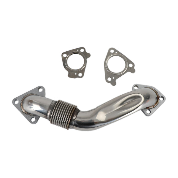 EGR Delete Kit & Passenger Up-Pipe & Intake Tube för 2007.5-2010 Chevrolet GMC 2500 3500 LMM 6.6L Duramax Generic