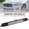 Infiniti Q50 2014-2017 Base Model 62310-4HB1B 62254-4HB0A Factory Style Front Bumper Lower Grill