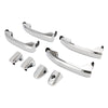 2015-2018 Chevrolet Suburban (submodel: LS, LT) 4pcs Exterior Door Handle Chrome 14575050