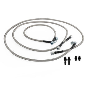 2003-2007 Dodge Ram Cummins 5.9L with 48RE Transimission Trans Cooler Hoses Lines Kit 10AN SS Generic