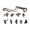 1999-2005 Jetta 1,8 L 1,9 L Diesel JF506E 09A Kit de solénoïde de changement de vitesse de transmission 21340 générique