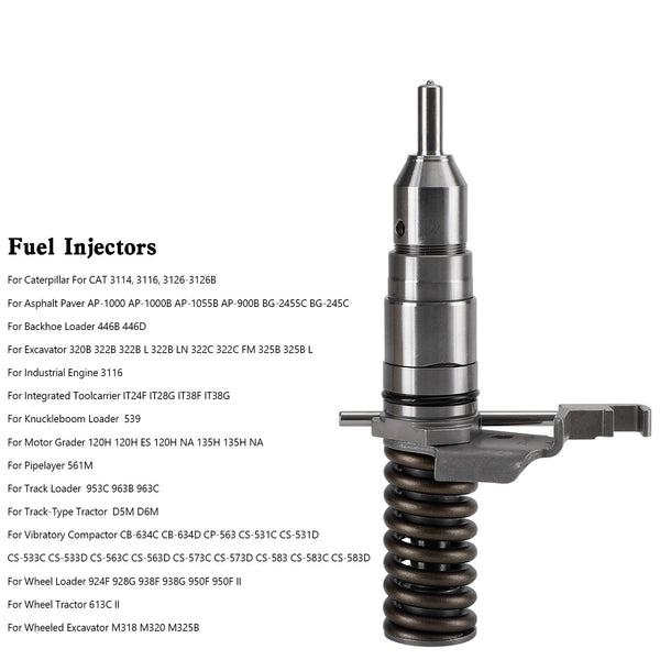 Injecteur de carburant 1278216 127-8222 127-8205 0R-8682 pour Caterpillar 3116 3114 générique