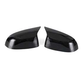 BMW X3 X4 X5 X6 G01 G02 G05 G06 2x Black Rear View Side Mirror Cover Caps