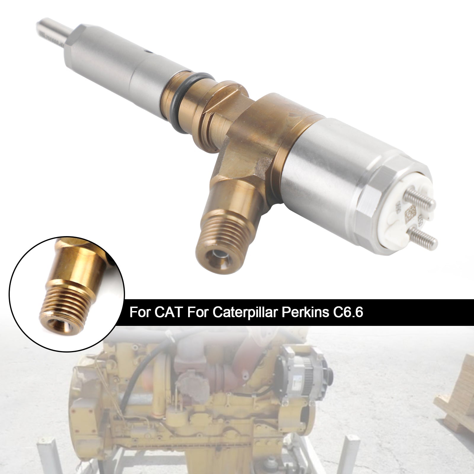 CAT para inyector de combustible Caterpillar Perkins C6.6 1PS 2645A749 320-0690 306-9390