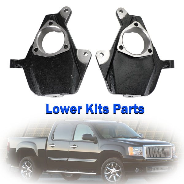 Eixos de redução de queda de 2 polegadas 98NGC4 Fit 2007-2016 Chevy Silverado GMC Sierra 1500 2WD 4WD genérico