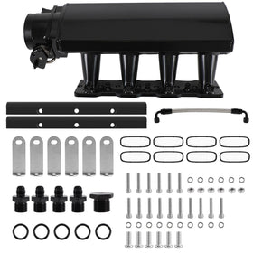 Chevrolet Small Block V8 GEN. III/IV LS-basierter 102-mm-Ansaugkrümmer mit Kraftstoffverteiler, Cathedral Port Generic