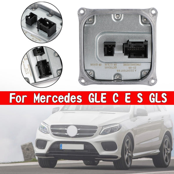 2017 GLS350/GS450/GLS550/GLS63 AMG LED ヘッドライト制御モジュールコンピュータバラスト A2228700789 ジェネリック