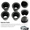 4pcs Fuel Diesel Injector Upper Seal Fit Vauxhall Astra H/J Corsa D Mokka 1.7 Generic