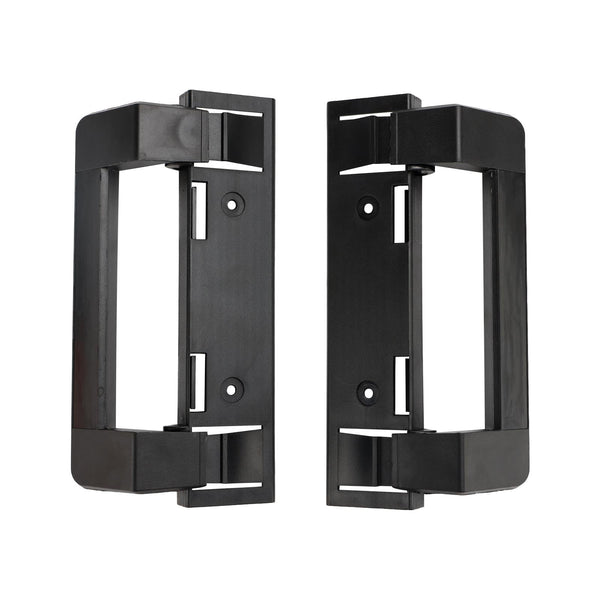 2¡ÁRV Soporte para manija de puerta de refrigerador, hardware negro para Dometic 3316882900 genérico