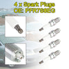 2005-2012 Volkswagen PASSAT 1.8/2.0 Turbo 4PCS Spark Plugs PFR7S8EG 06H905601A 101905631H