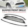 2012-2015 MINI R59 Cooper S & JCW 2-deurs Roadster 3PCS Glanzend Zwart Grille Grill Generiek