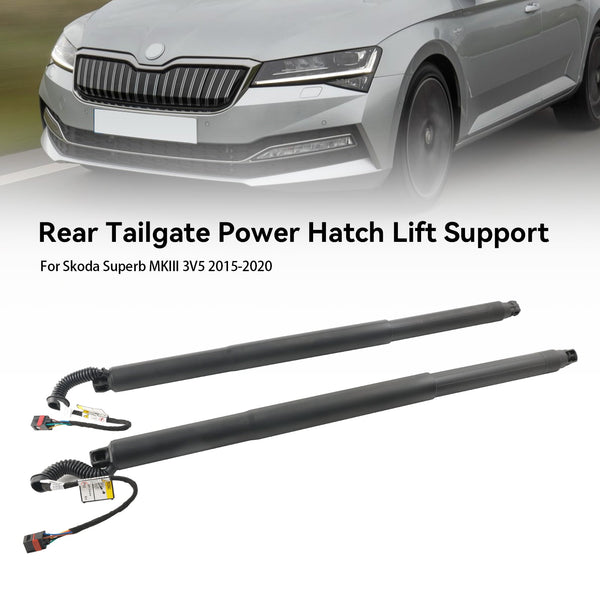 2015-2020 Skoda Superb MKIII 3V5 2PCS Electric Tailgate Gas Struts 3V9827851B 3V9827852B