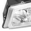 2003-2006 Silverado 1500/1500HD/2500HD/3500 Boîtier chromé Phares latéraux transparents/Assemblage de lampes 2502257 2503257 10366037 Générique