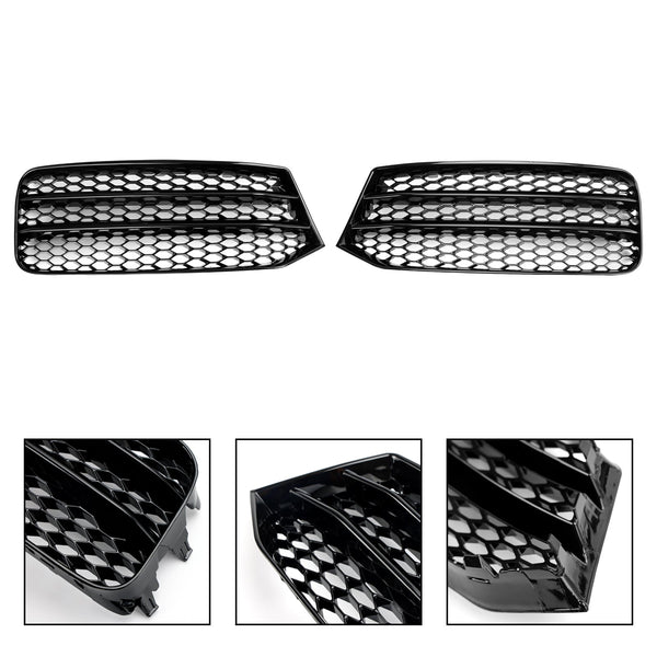 2015-2018 Audi A1 8X Pair Front Bumper Fog Light Cover Grill Grille 8XA807681B Generic