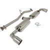 Silenziatore Honda Accord 1.3L Catback 2006-2007 con punta da 3,5