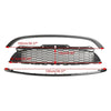 2012-2015 MINI R59 Cooper S & JCW 2-Door Roadster 3PCS Gloss Black Front Grille Grill Generic