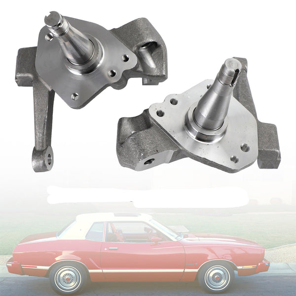 1974-1978 Ford Mustang II Left/Right Hot Rod 2 Inch Drop Spindles