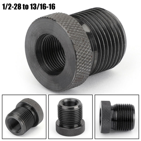 1/2-28 to 13/16-16 Automotive Thread Adapter - Black 1/2x28 to 13/16x16 Generic