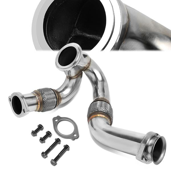 03-07 Ford F250-F550 Super Duty 6.0L Turbocompressor Y-Pipe Up-Pipe Fedex Express Genérico