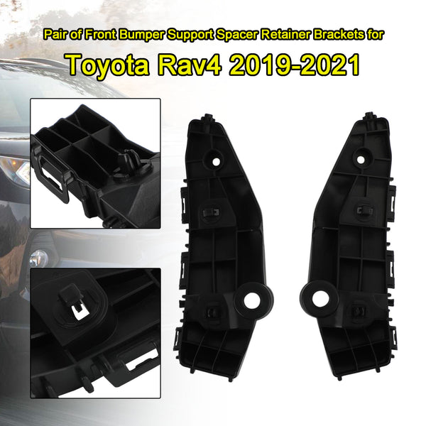 2019–2021 Toyota Rav4 TO1033126 Paar Abstandshalter für die vordere Stoßstange, 52535–42050, generisch