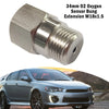 M18x1.5 Bung 34mm O2 Oxygen Sensor Test Pipe Extension Extender Adapter Spacer