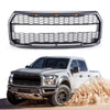Ford 2015-2017 F150 Raptor Style Front Bumper Grill W/ LED Replacement Part ABS Generic