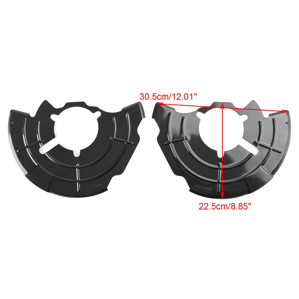 2005-2010 Jeep Grand Cherokee Derecha+Izquierda Protector de polvo de freno delantero 52090432AC 52090433AC Genérico