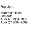 Fog Driving Light Foglamp For Audi A3 2004-2008 Q7 2007-2009 Generic