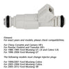 8PCS 36lb Fuel Injectors 0280155737 Fit Ford Fit GM LS1 LT1 5.0L 5.7L 380CC 0280155737 0280155811 Generic