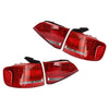 2009-2012 Audi A4 S4 Sedan A4 4PCS Exterior + Interior Tronco LED Luz Traseira Lâmpada 8K5945093K 8K5945096K Genérico