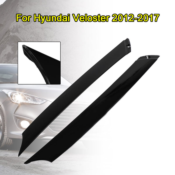 2012-2017 Hyundai Veloster L+R Rivestimento montante del parabrezza Modanatura esterna 861702V000 861802V000 Generico