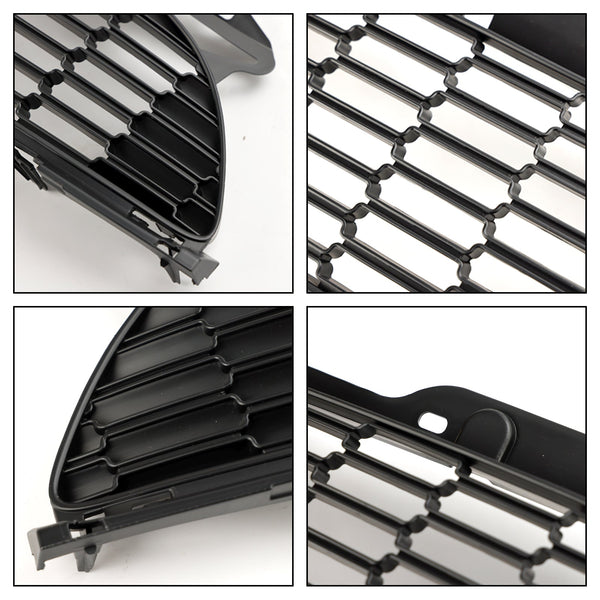 2008-2014 MINI R55 Cooper S & JCW 5 portas Estate 3 PCS Gloss Black Grade dianteira Grill genérico